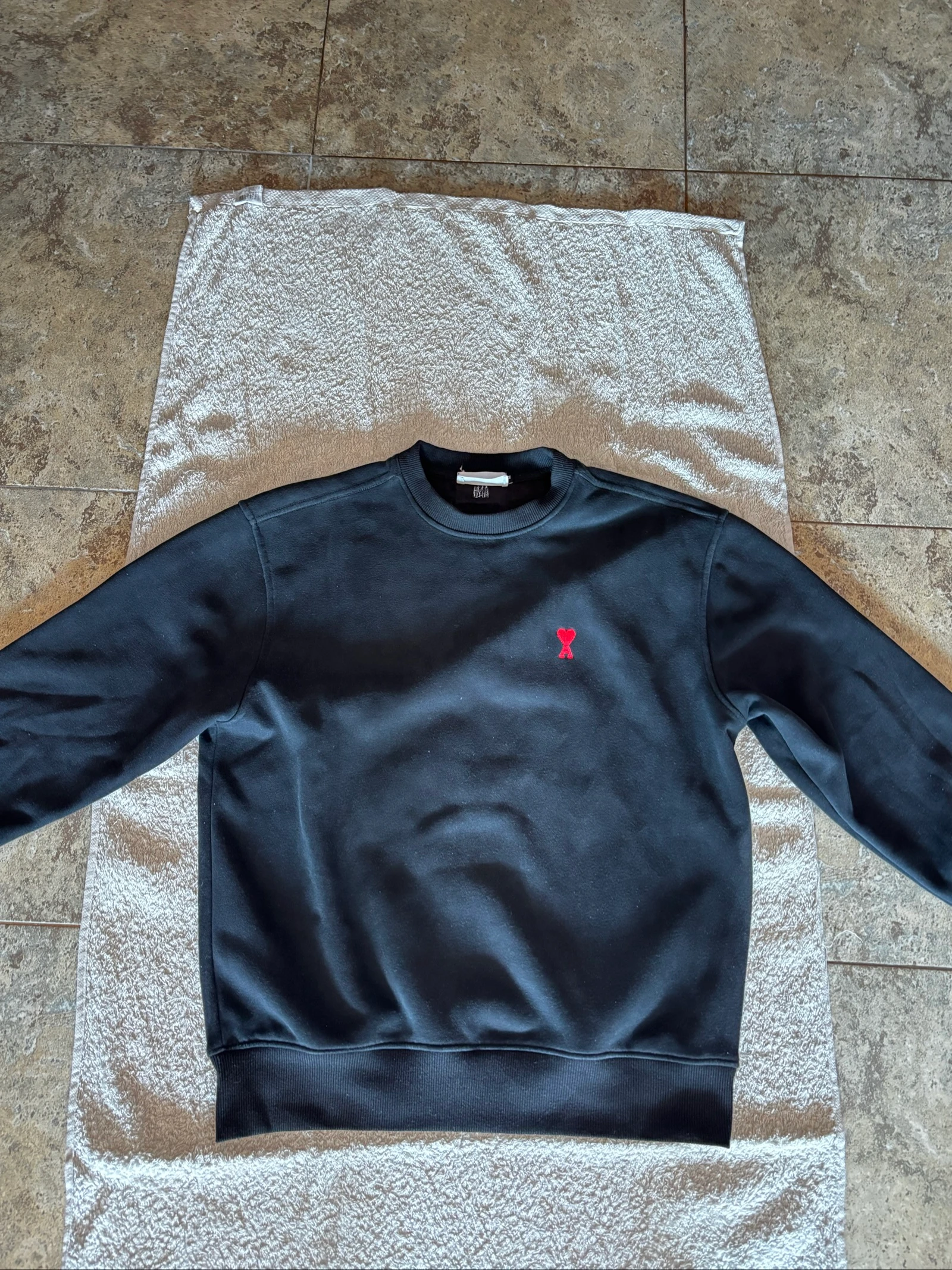 Sudadera AMI paris negra Talla M